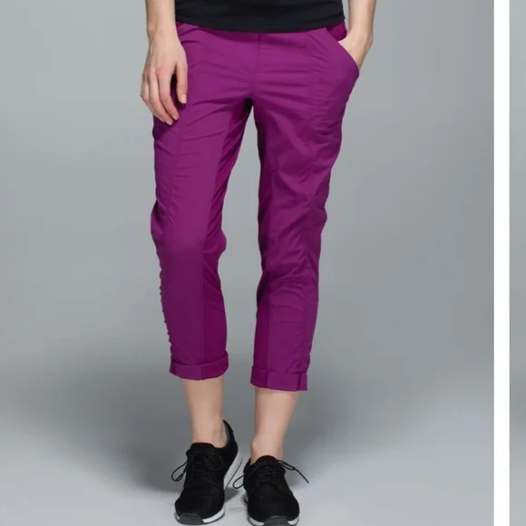 Lululemon Street To Studio Pant II Regal Plum Size 8 - Picture 1 of 13